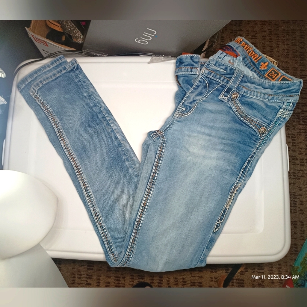 Rock Revival 24 Easy Ankle Skinny